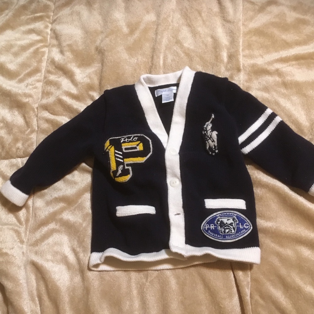 Polo sweater 9m never worn.
